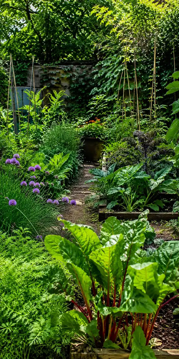 Jardin comestible réalisé à Onex — Leclerc Paysage